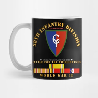 38th Infantry Division - WWII w PAC SVC Mug